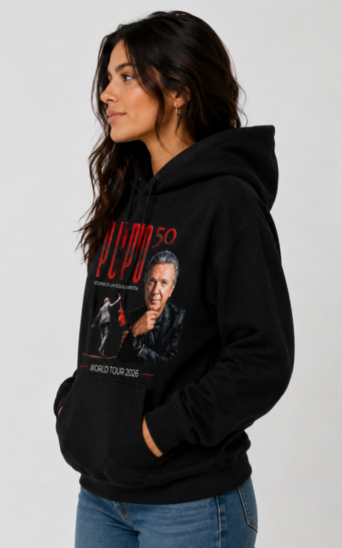 Pupo 50th Anniversary Tour Hoodie – Limited Edition