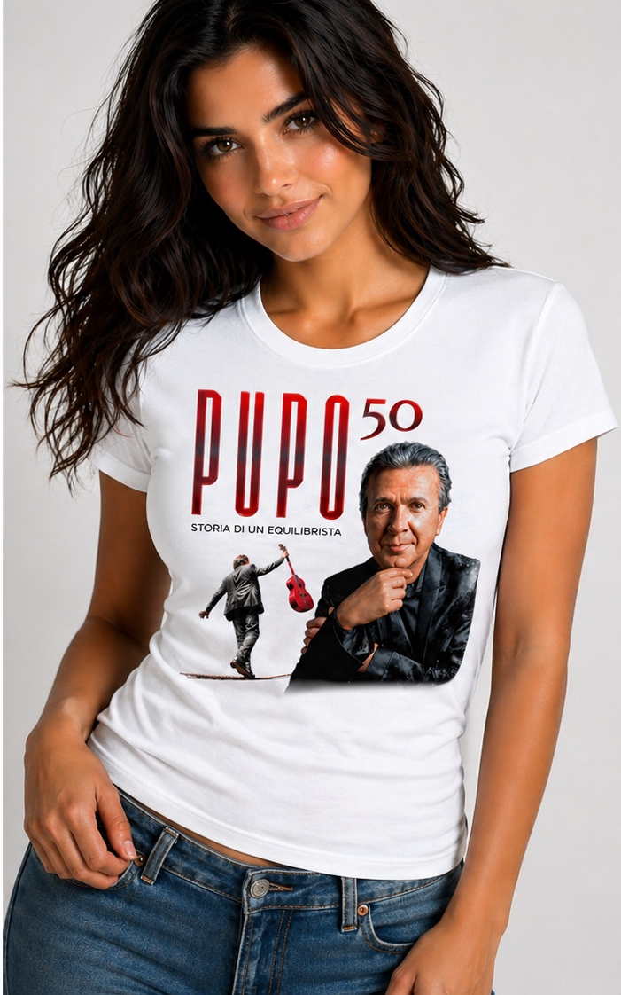 Pupo 50th Anniversary Tour T-Shirt – Limited Edition