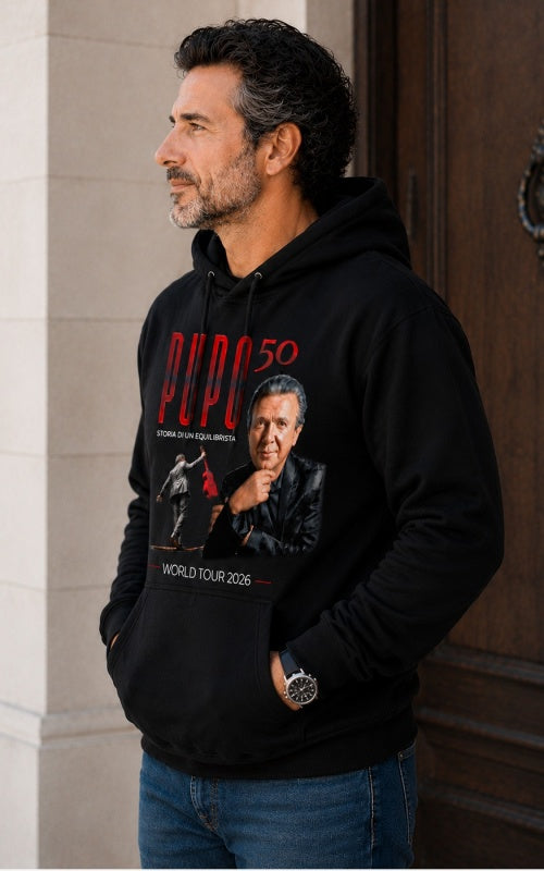 Pupo 50th Anniversary Tour Hoodie – Limited Edition