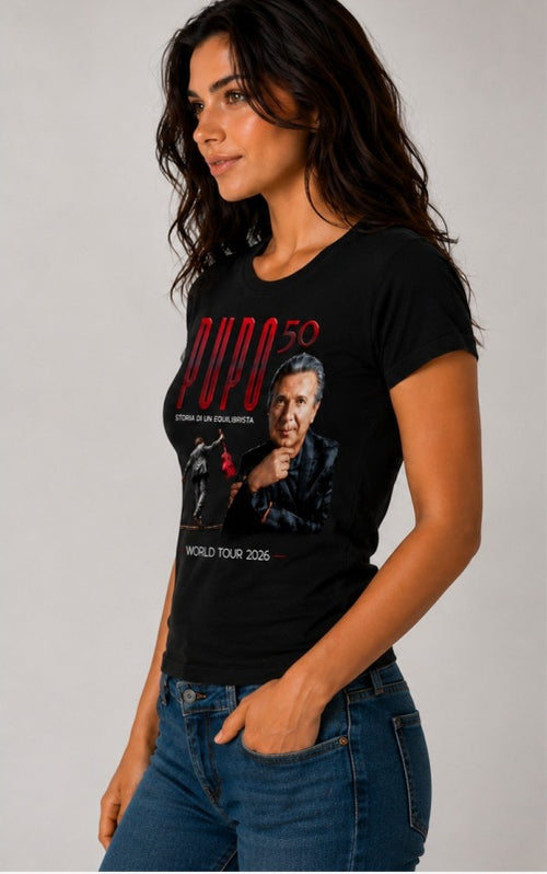 Pupo 50th Anniversary Tour T-Shirt – Limited Edition